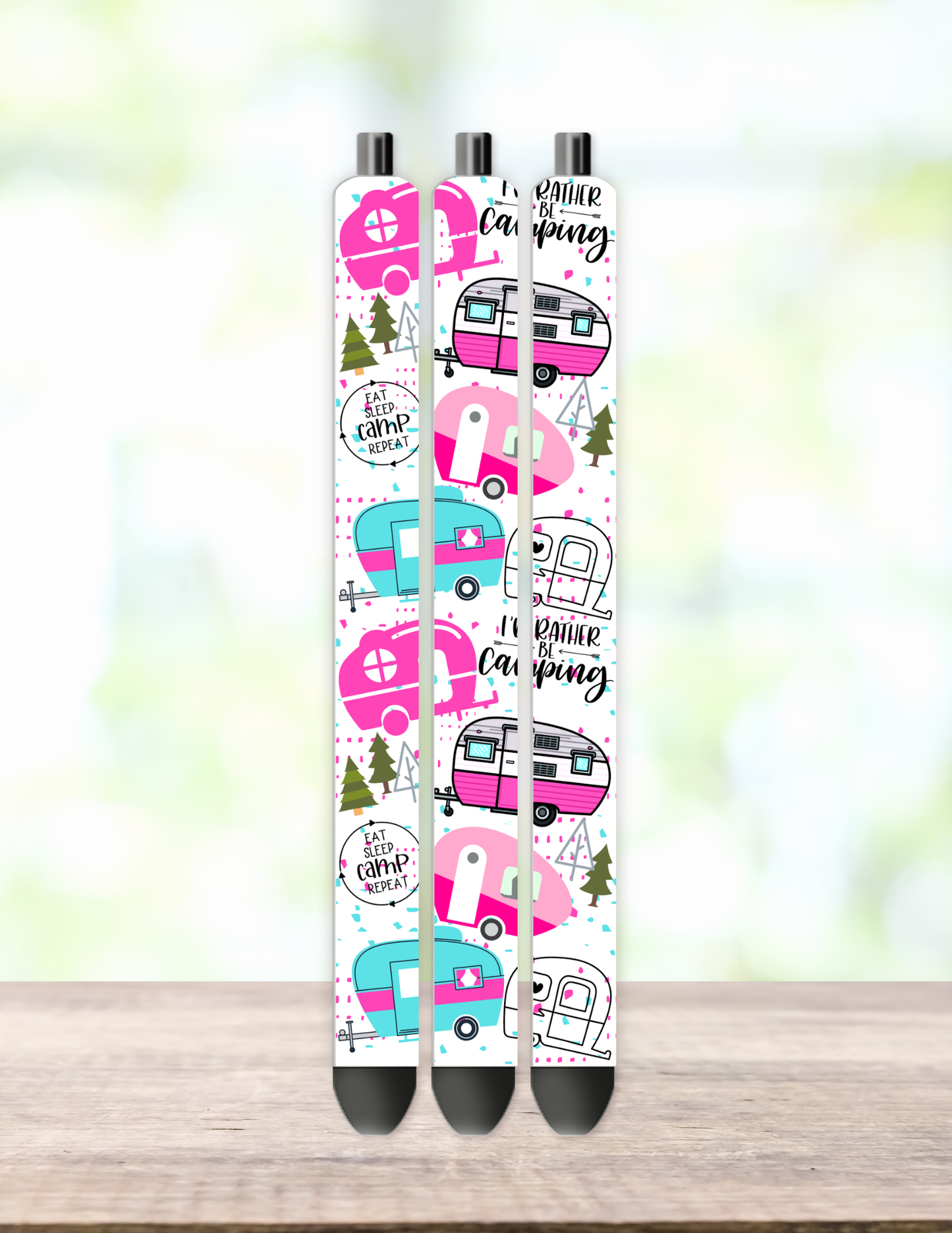 I'd Rather Be Camping Pen Wrap