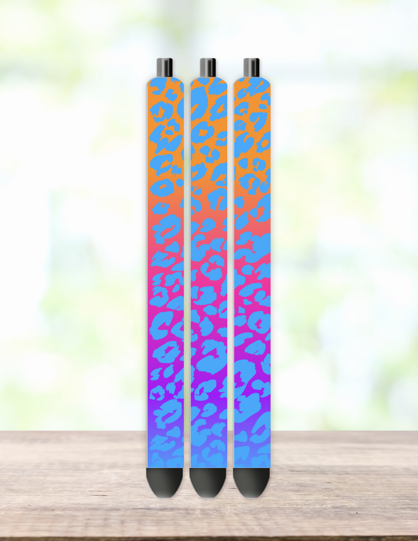 Bright Leopard Pen Wrap