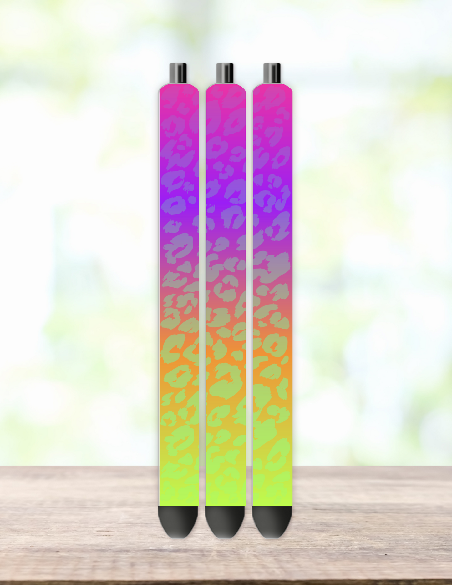 Bright Leopard Pen Wrap