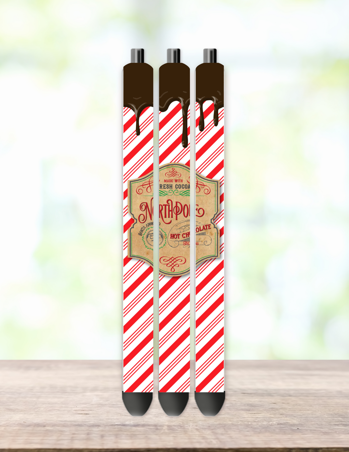 North Pole Hot Chocolate Pen Wrap