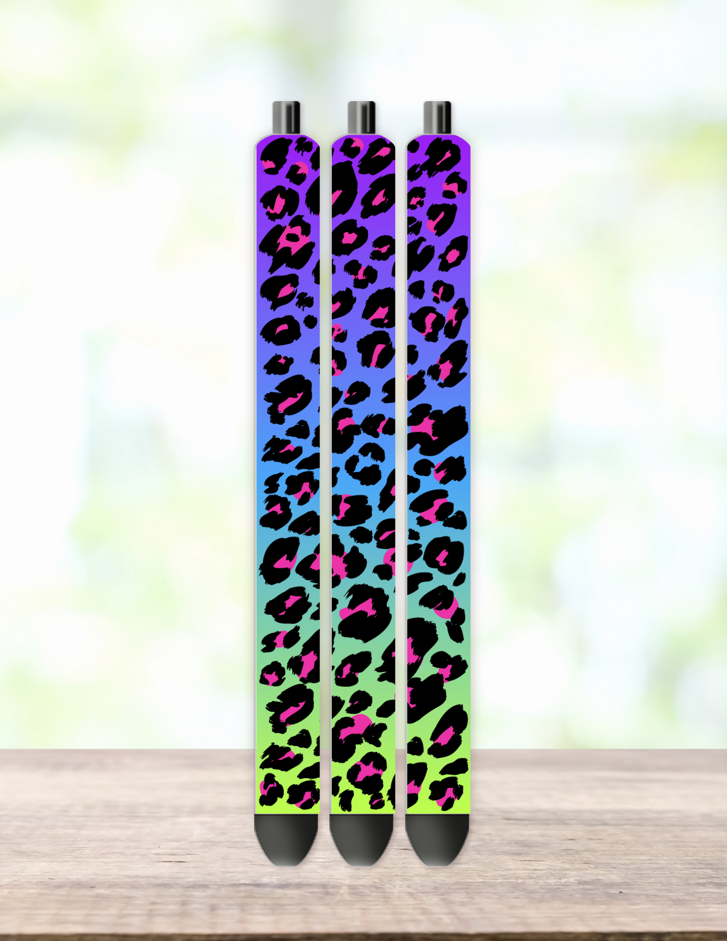 Bright Leopard Pen Wrap