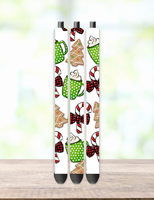 Hot Cocoa and Cookies Pen Wrap