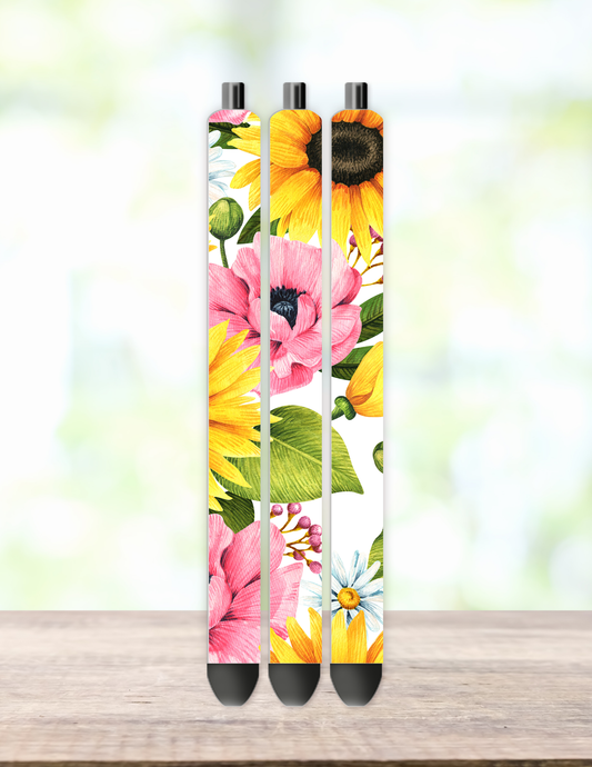 Floral Pen Wrap