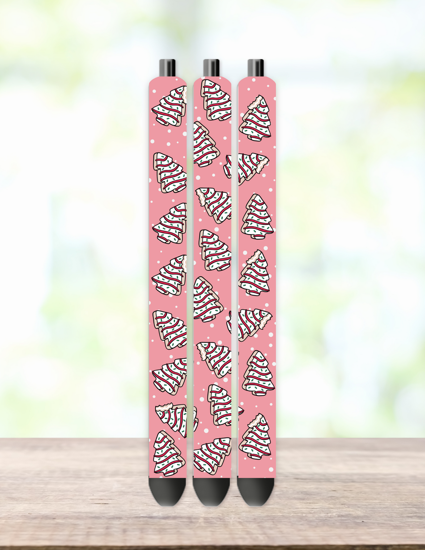 Tis the Season for Christmas Tree Cakes Pen Wrap