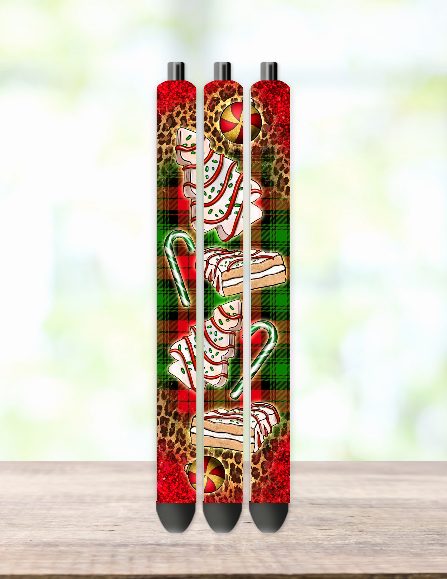 Christmas Tree Cakes Pen Wrap