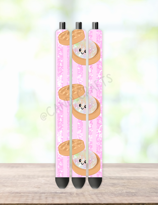 Big Glitter Dumpling Pen Wrap