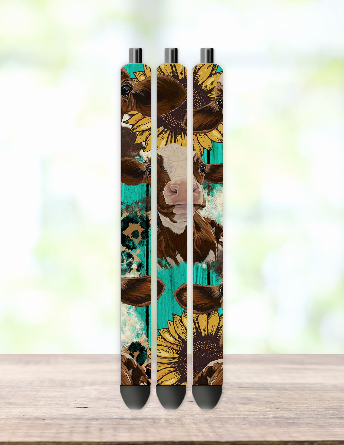 Sunflower and Cow Pen Wrap