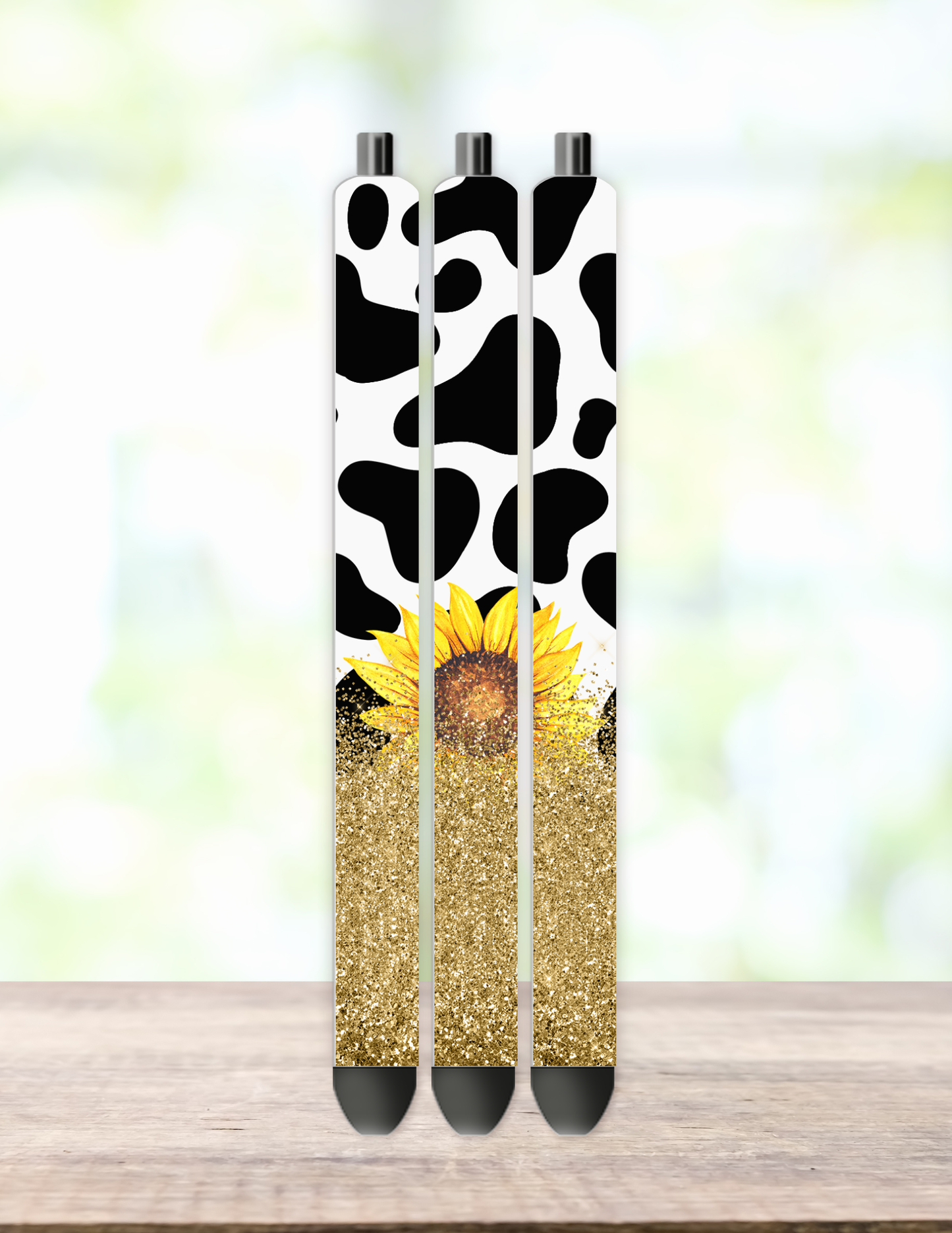 Cow Sunflower Wrap InkJoy Pen Wrap