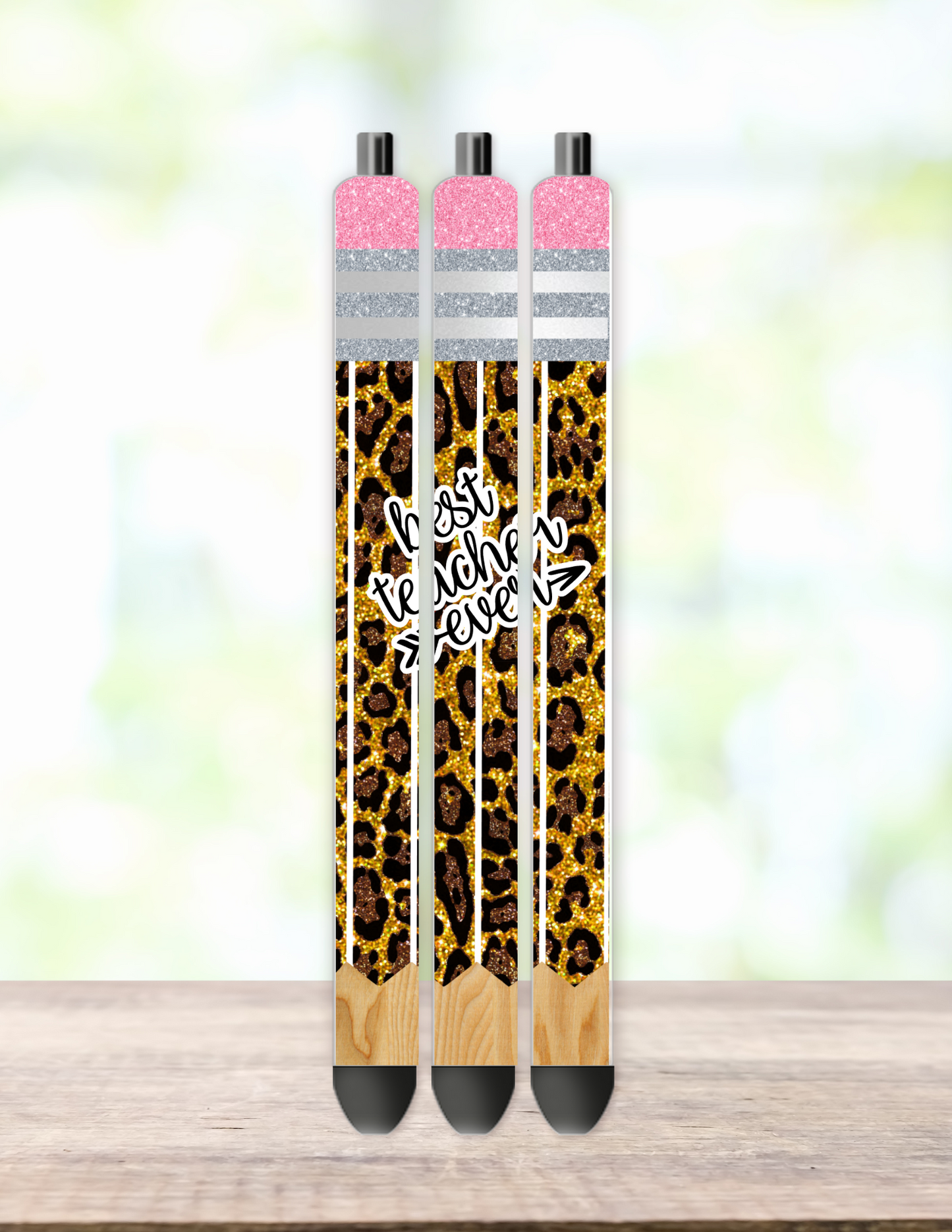 Best Teacher Ever Pen Wrap