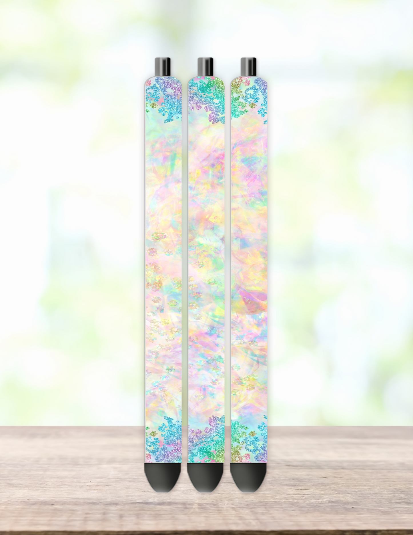 Abstract Glitter Pen Wrap