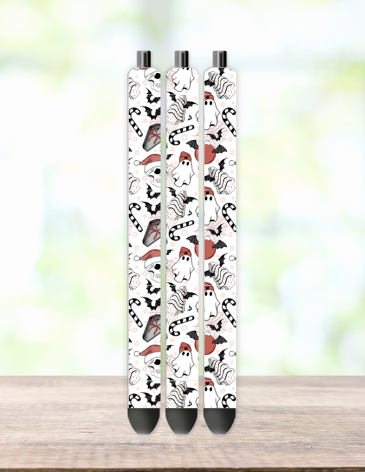 Spooky Christmas Pen Wrap