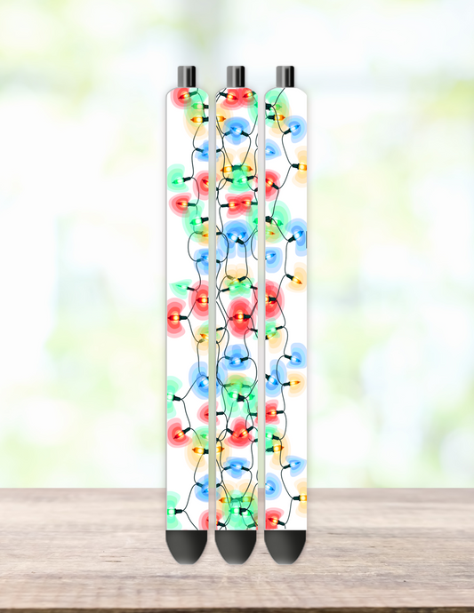 Christmas Lights Pen Wrap