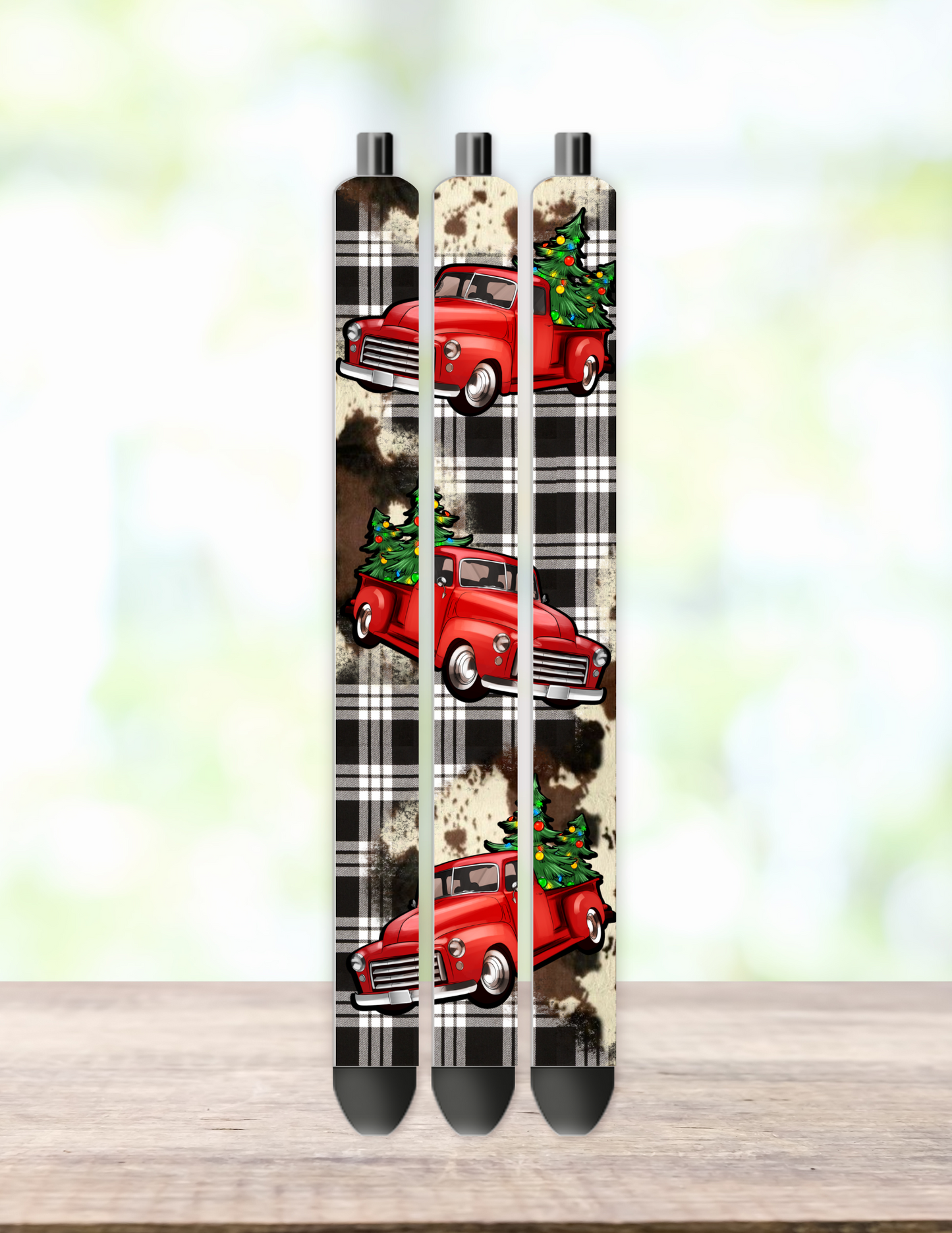 Christmas Truck Pen Wrap