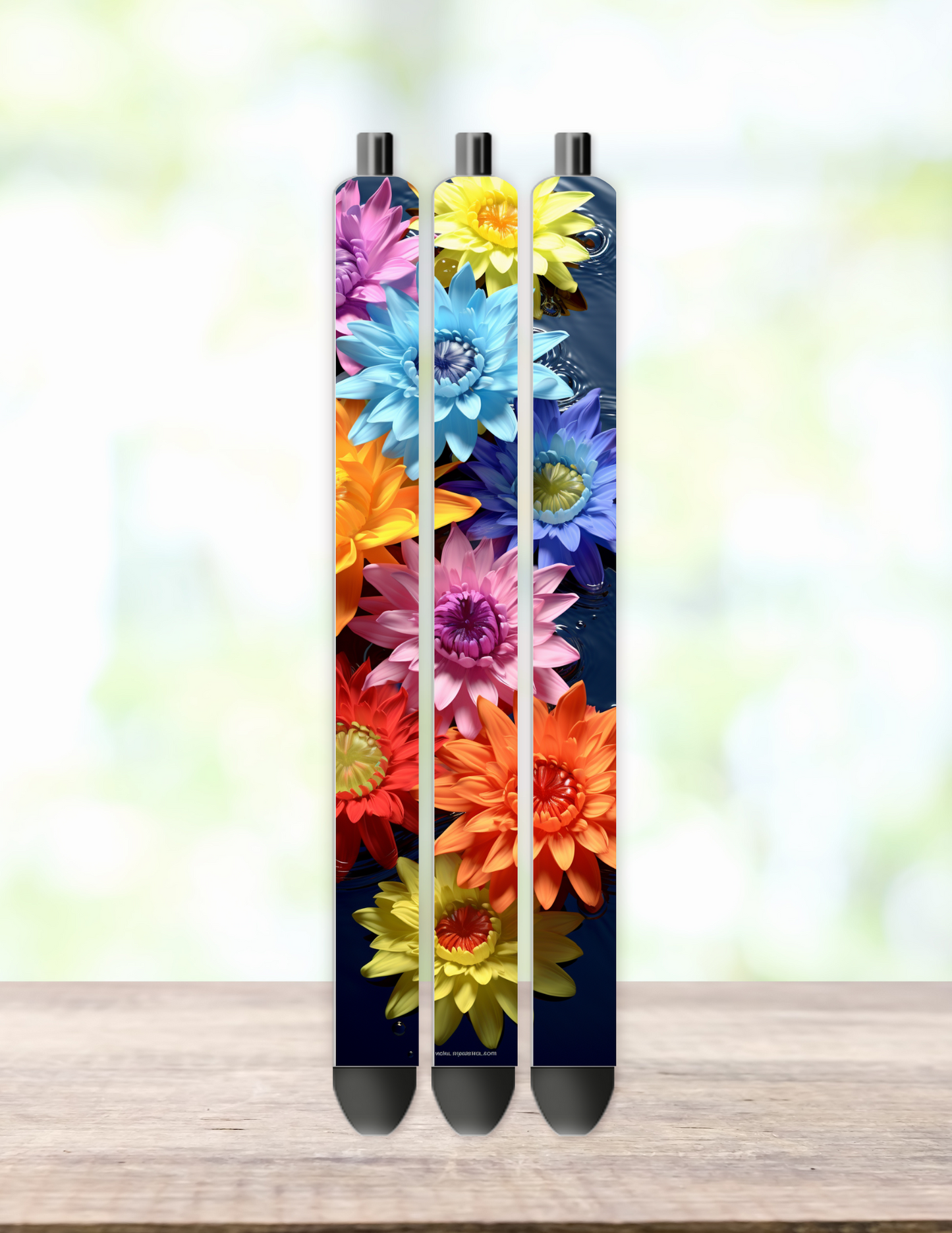 3D Flower Pen Wrap