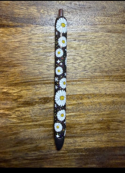 Daisy Glitter Pen