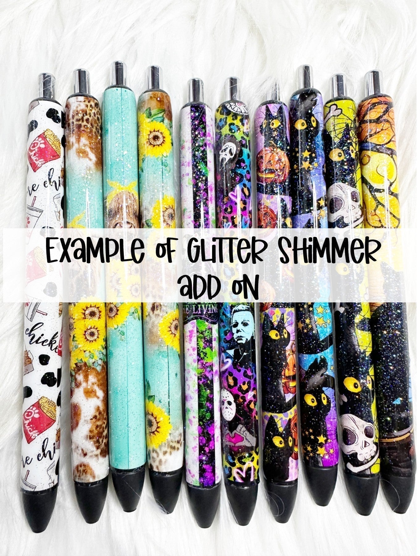 Globes and Crayons Pen Wrap