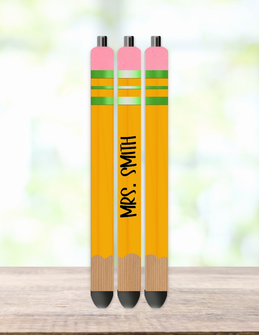 Teacher Pencil Pen Wrap