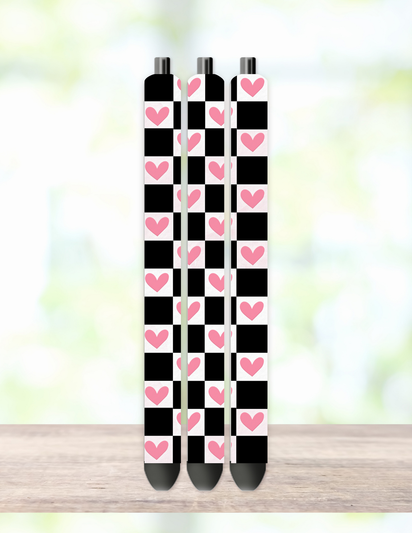 Checkered Heart Wrap