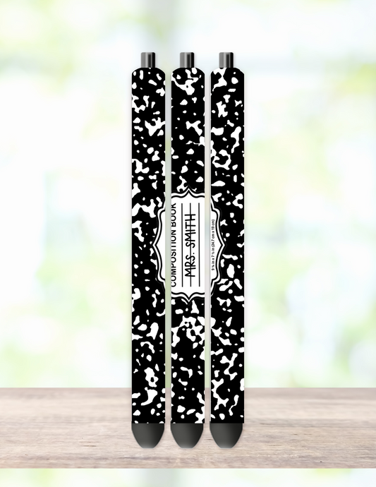 Composition Pen Wrap