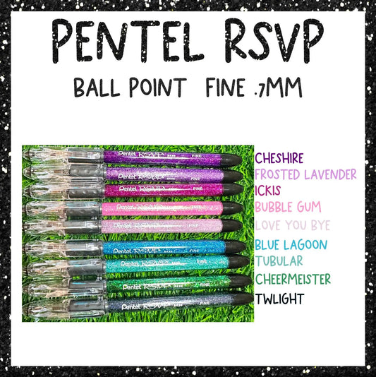Glitter Pentel RSVP Pen