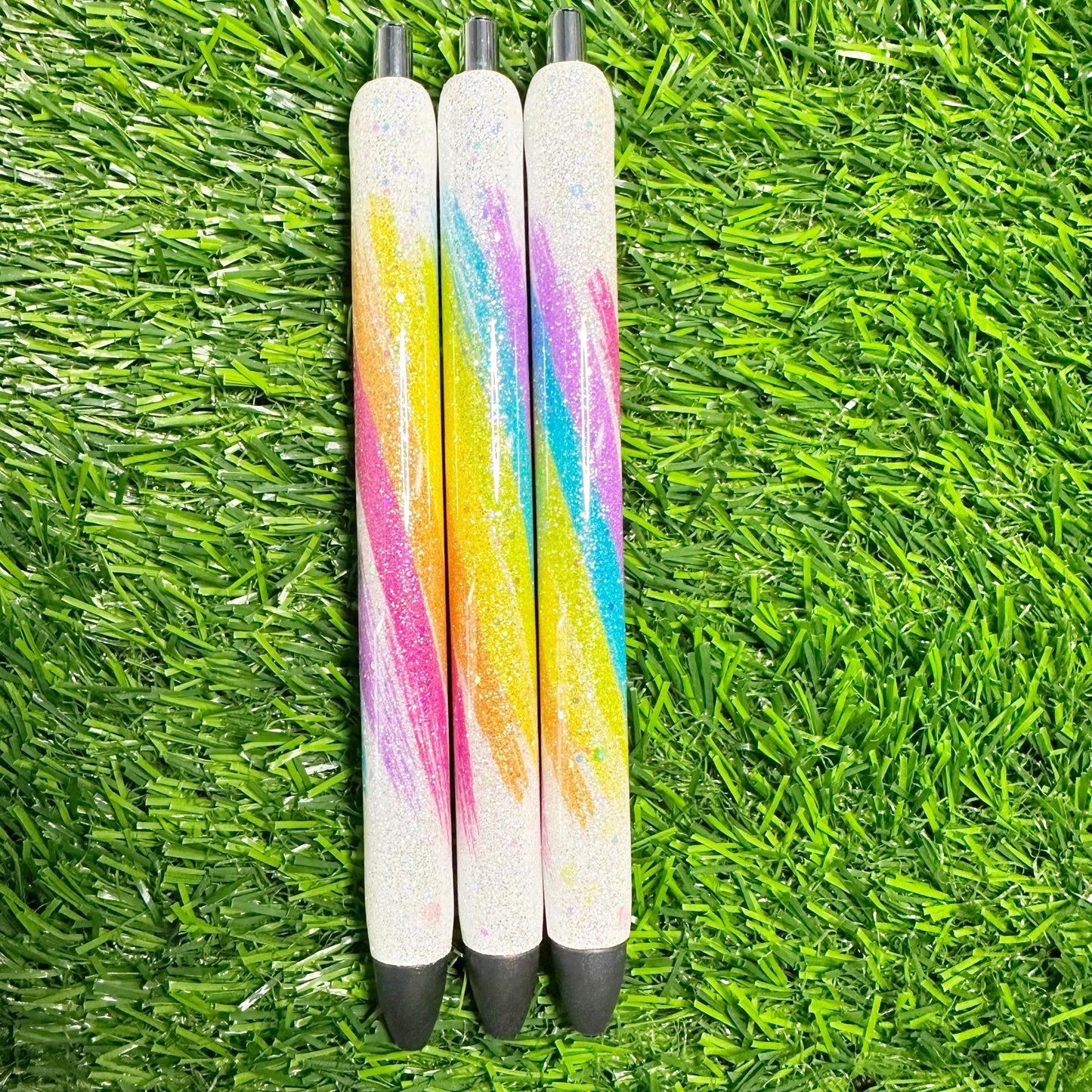 Unicorn Rainbow Burst Glitter Pen