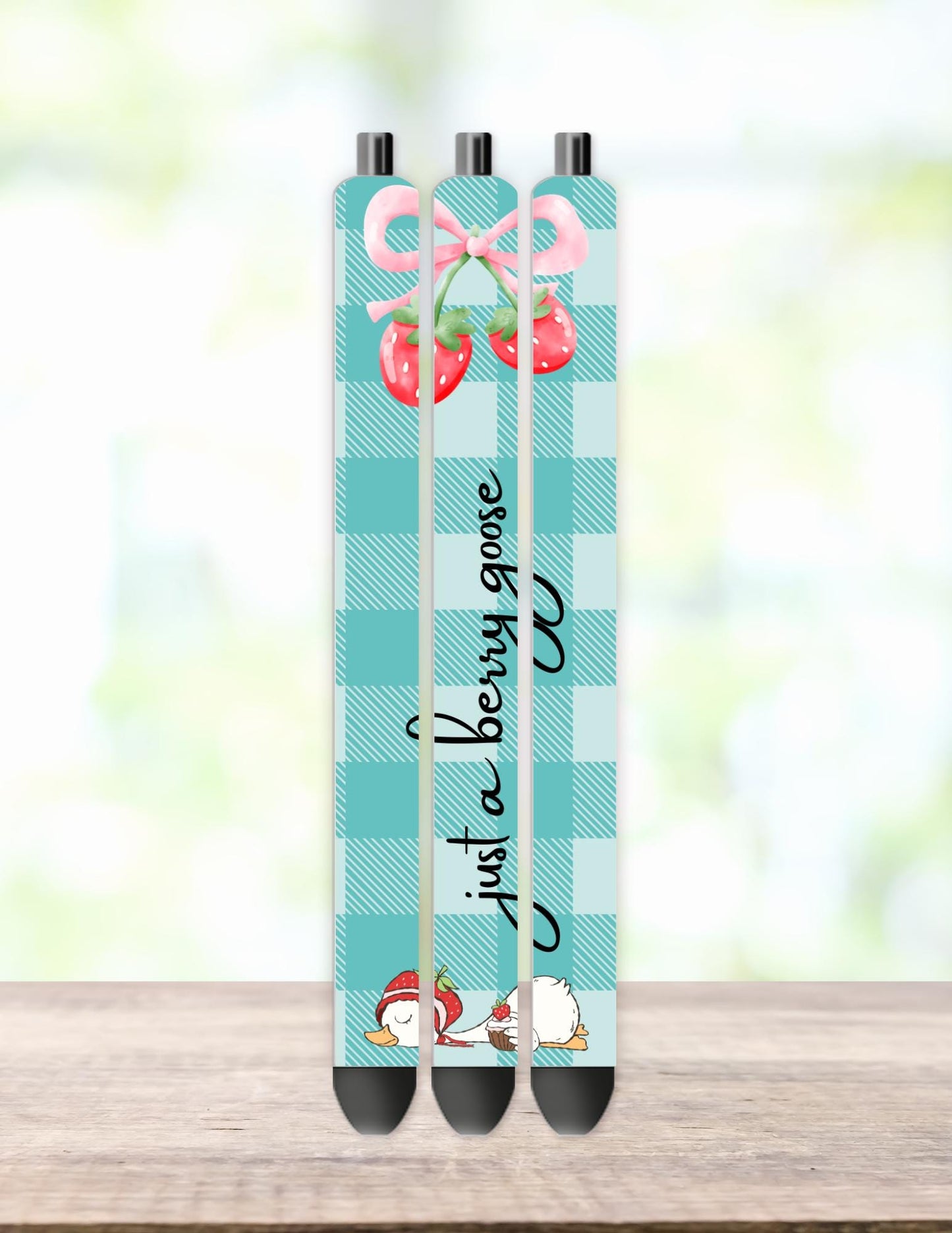 Berry Goose Strawberry Goose Pen Wrap
