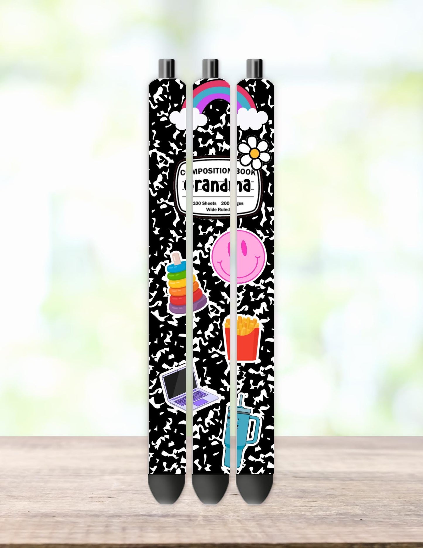 Grandma Things Composition Pen Wrap