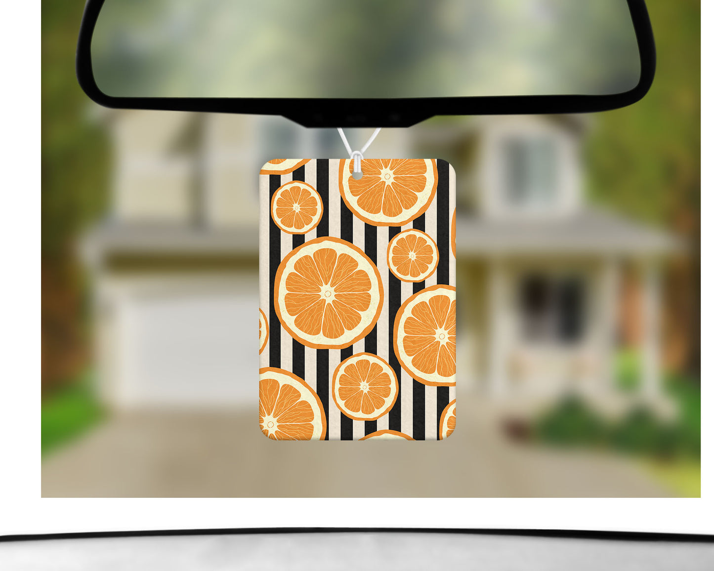 Orange Slices // Car Air Freshener