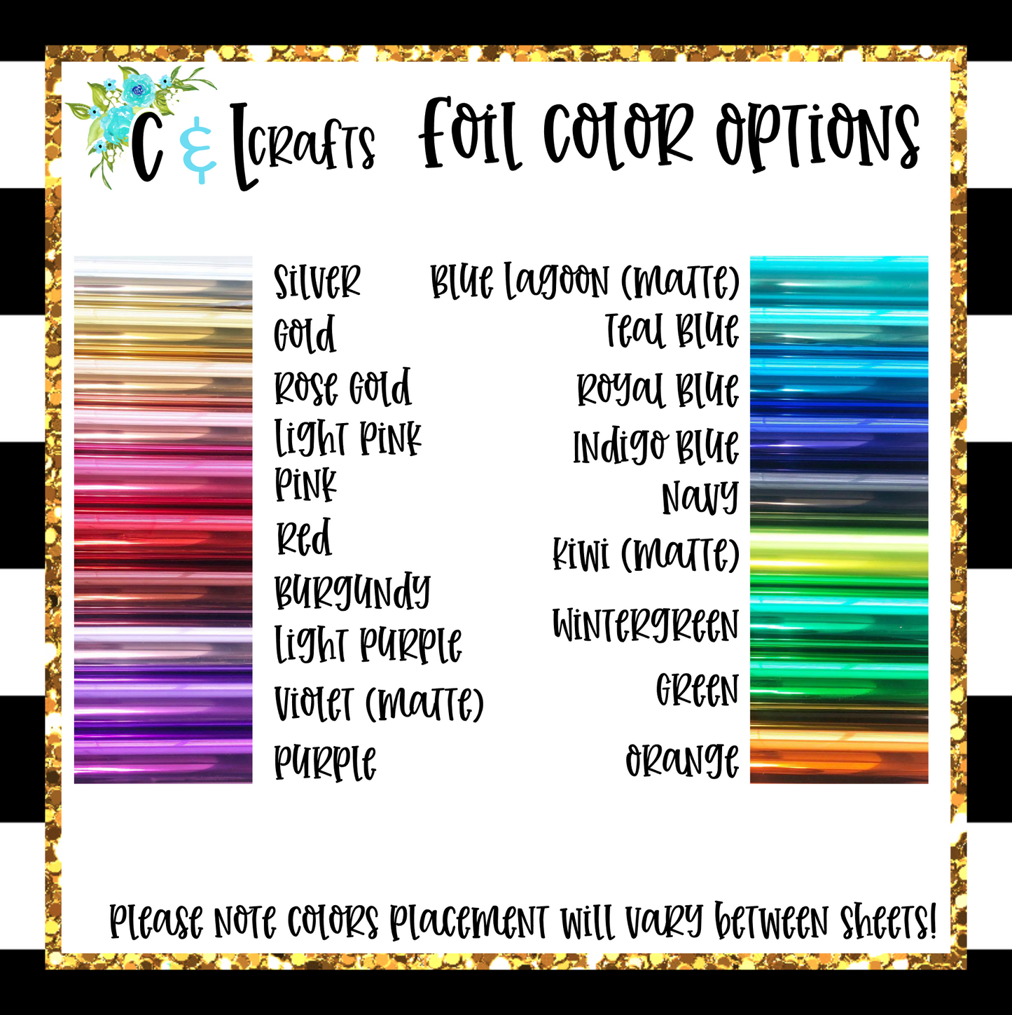 Tiny Foil Date Numbers // FONT 7