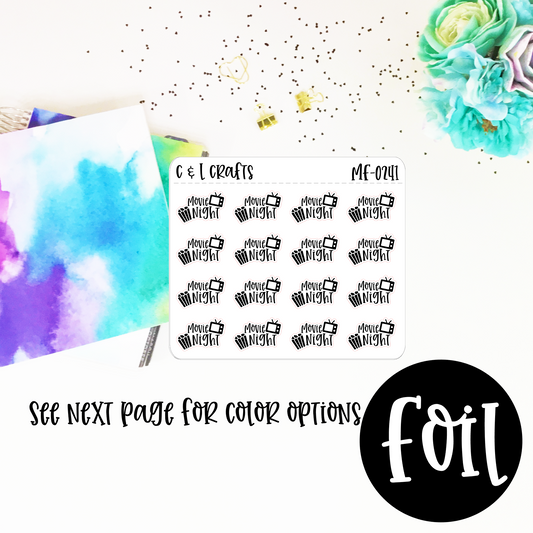 Movie Night Mini Foil
