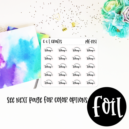 Disney Plus Mini Foil