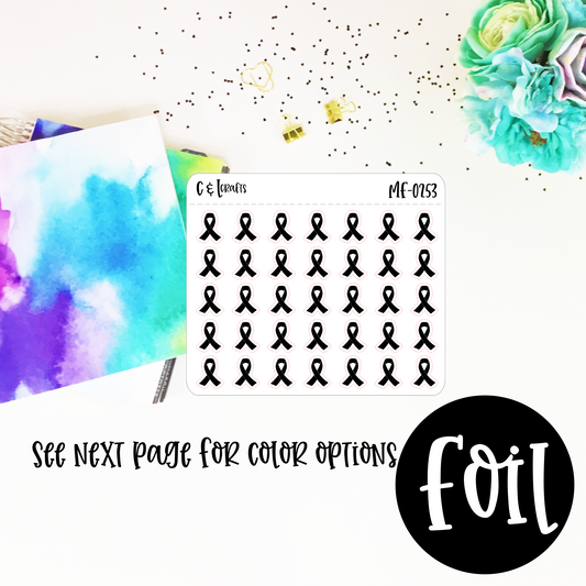 Awareness Ribbon Mini Foil
