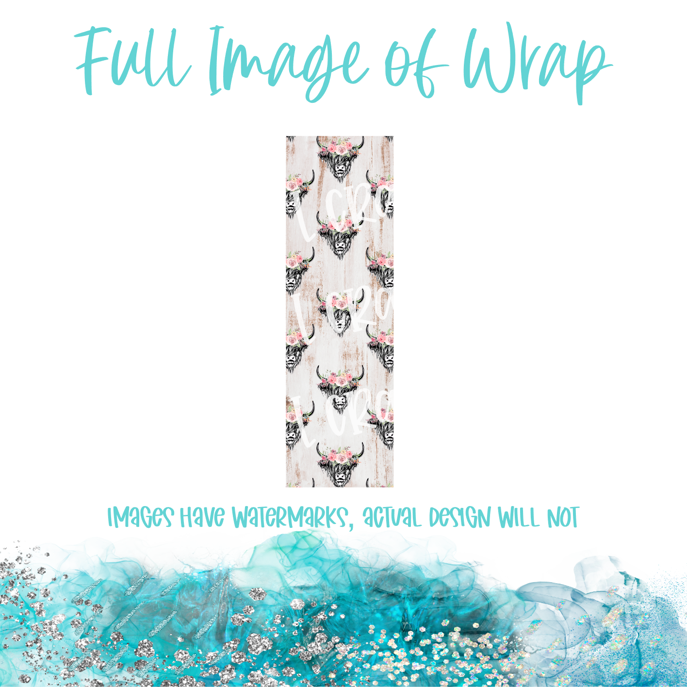 Highland Cow Wrap Pen